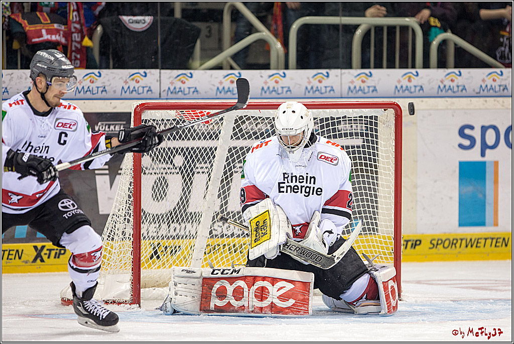 DEL, Koelner Haie - Duesseldorfer EGY, 22.01.2017